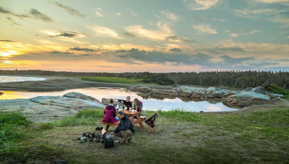 family camping